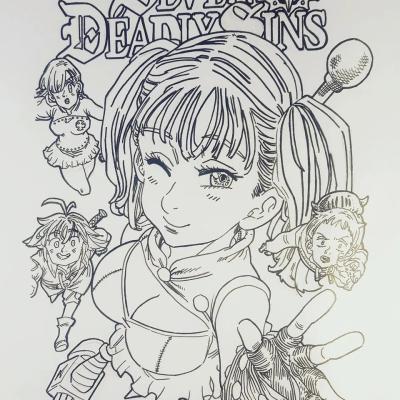 Ourcoloringpage Seven Deadly Sins23