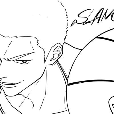 Ourcoloringpage Slam Dunk10