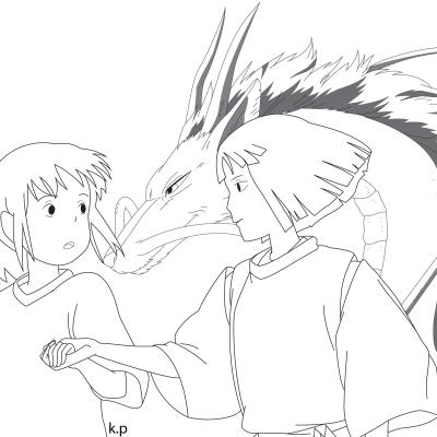 Ourcoloringpage Spirited Away 11