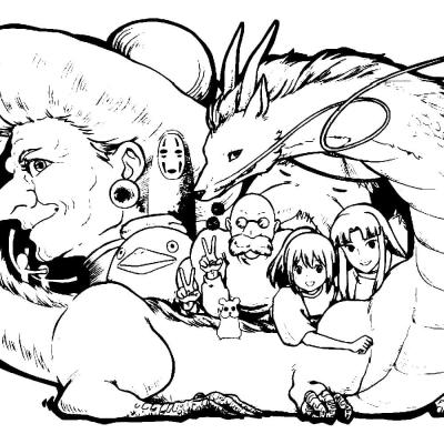 Ourcoloringpage Spirited Away 15