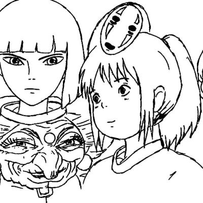 Ourcoloringpage Spirited Away 20