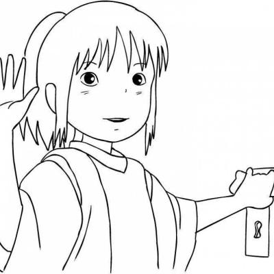 Ourcoloringpage Spirited Away 29