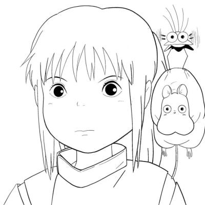 Ourcoloringpage Spirited Away 5