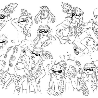 Ourcoloringpage Splatoon 17