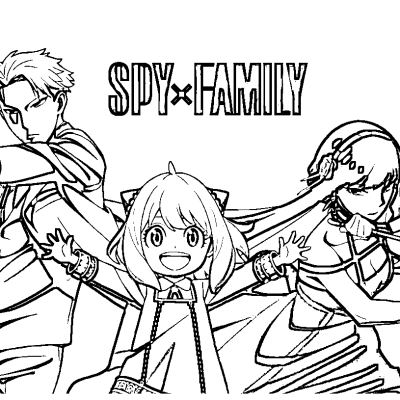 Ourcoloringpage Spy X Family 6