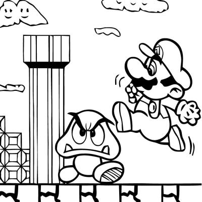 Ourcoloringpage Super Mario Bros 43