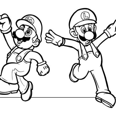 Ourcoloringpage Super Mario Bros 9