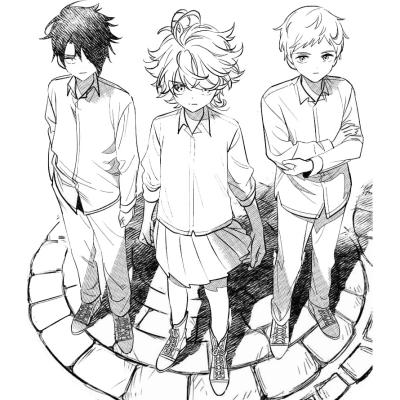 Ourcoloringpage The Promised Neverland 7