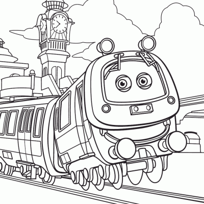 Ourcoloringpage Chuggington 28