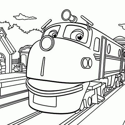 Ourcoloringpage Chuggington 2