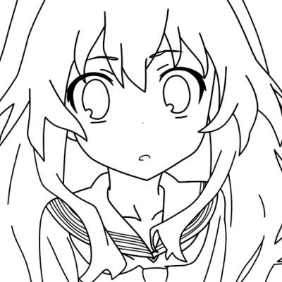 Ourcoloringpage Toradora 1