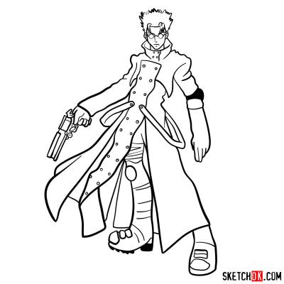 Ourcoloringpage Trigun 29