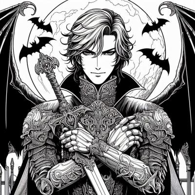 Ourcoloringpage Vampire Knight 25
