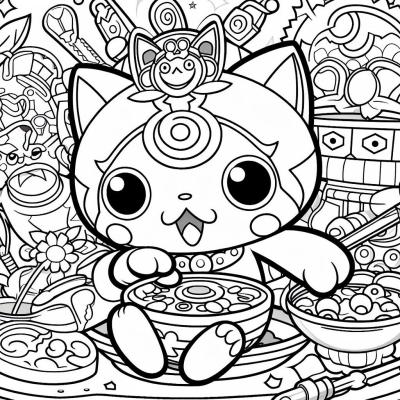 Ourcoloringpage Yo Kai Watch 63