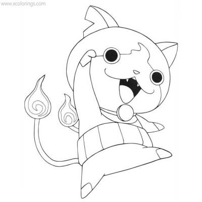 Ourcoloringpage Yo Kai Watch 6