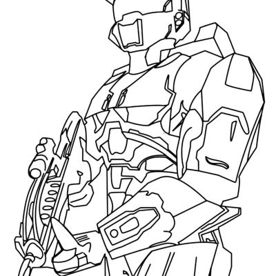 Ourcoloringpage Halo 19