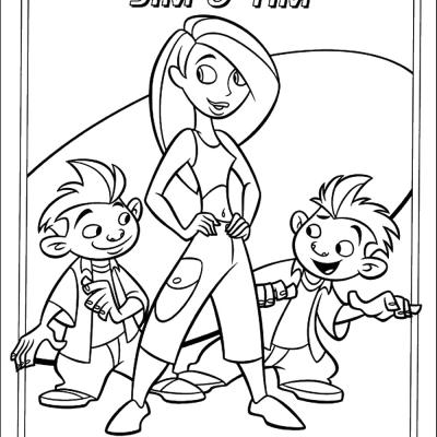 Ourcoloringpage Kim Possible 4