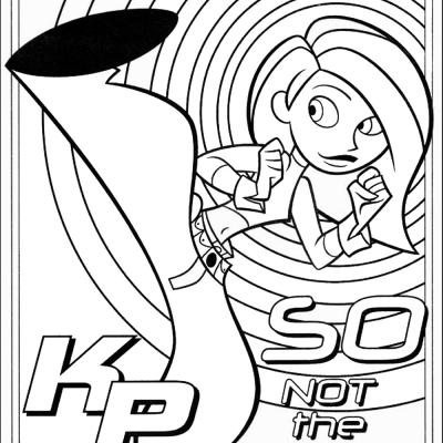 Ourcoloringpage Kim Possible 8
