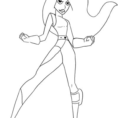 Ourcoloringpage Kim Possible 9