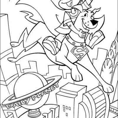 Ourcoloringpage Krypto The Superdog 14