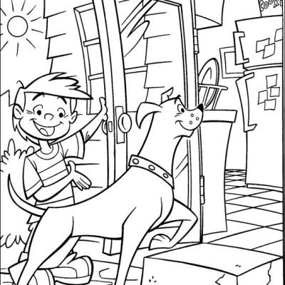 Ourcoloringpage Krypto The Superdog 21