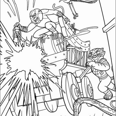 Ourcoloringpage Kung Fu Panda 21