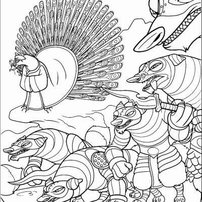Ourcoloringpage Kung Fu Panda 25