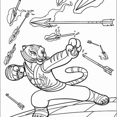 Ourcoloringpage Kung Fu Panda 27