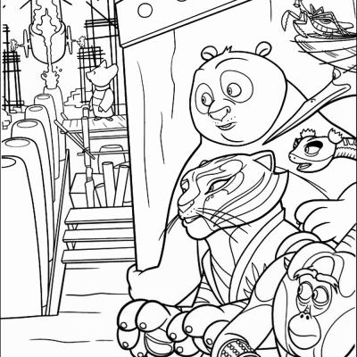Ourcoloringpage Kung Fu Panda 30