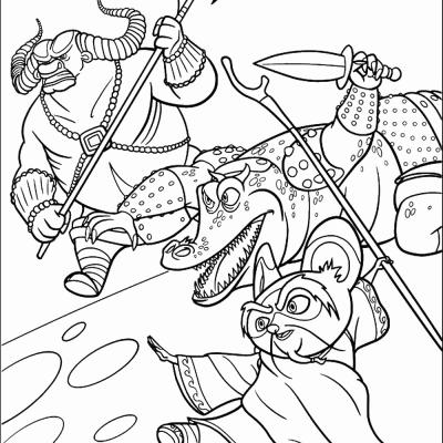 Ourcoloringpage Kung Fu Panda 37