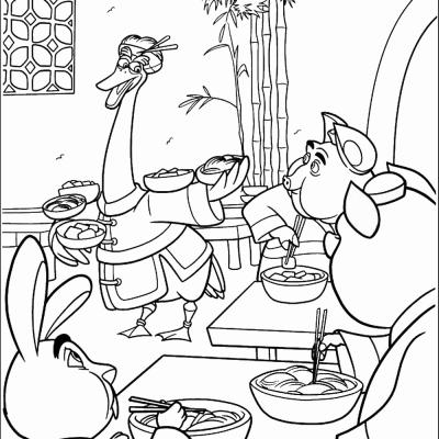 Ourcoloringpage Kung Fu Panda 38