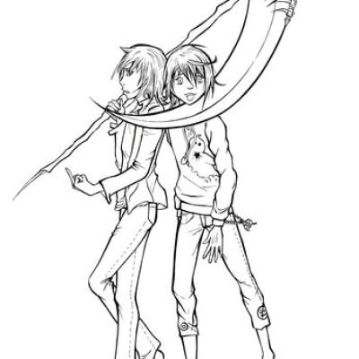 Ourcoloringpage Air Gear 2