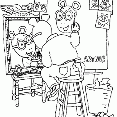 Ourcoloringpage Arthur 11