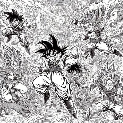 Ourcoloringpage Dragon Ball Z 60