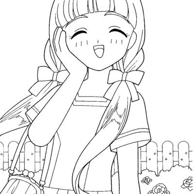 Ourcoloringpage Sakura 32