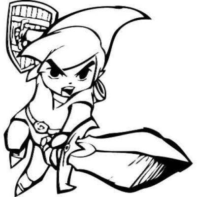 Ourcoloringpage The Legend Of Zelda 14