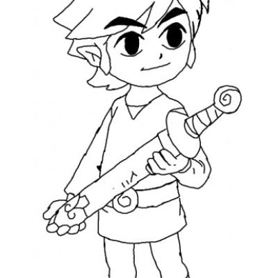 Ourcoloringpage The Legend Of Zelda 21