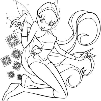 Ourcoloringpage Winx Club 29
