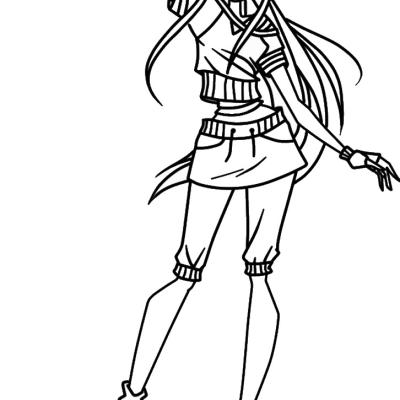 Ourcoloringpage Winx Club 42