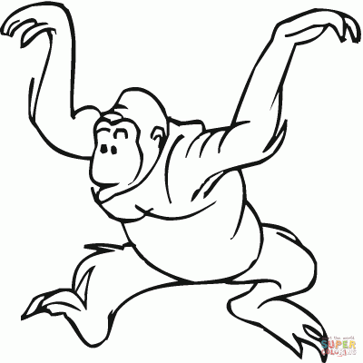 Ourcoloringpage Gorillas 17