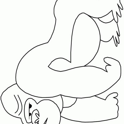 Ourcoloringpage Gorillas 1
