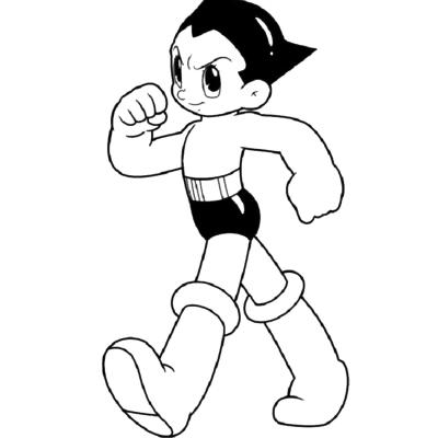 Ourcoloringpage Astro Boy 6