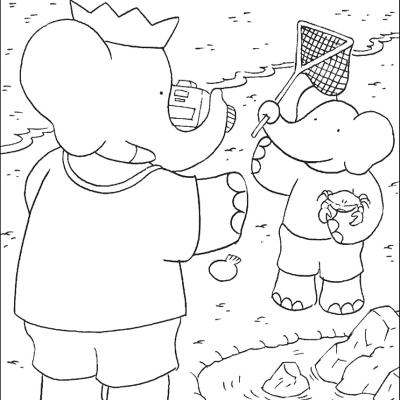 Ourcoloringpage Babar 11