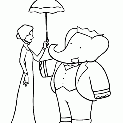 Ourcoloringpage Babar 12