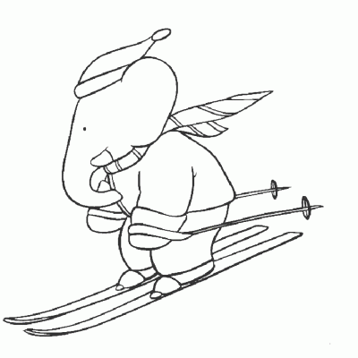 Ourcoloringpage Babar 25