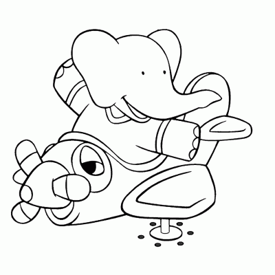 Ourcoloringpage Babar 26