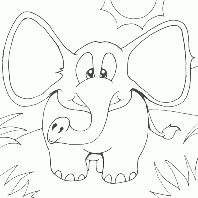 Ourcoloringpage Babar 2