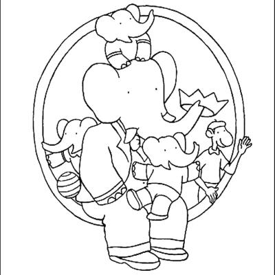 Ourcoloringpage Babar 8