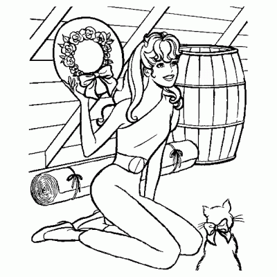 Ourcoloringpage Barbi 11