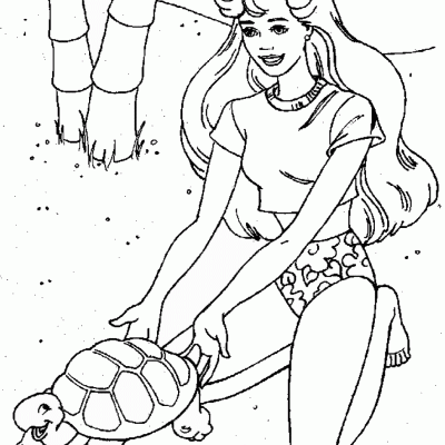 Ourcoloringpage Barbi 12
